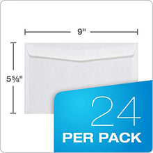 Load image into Gallery viewer, TOPS 1099 Envelopes, For 1099 NEC, 1099 MISC, 1099 R, 1099 INT &amp; 1099 DIV, Self Seal Double Window Security Envelopes, 5-5/8" x 9", 24/Pack (TX2222ES)
