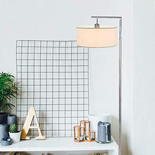 Load image into Gallery viewer, LED Floor Lamp Tall Pole Lamp With Hanging Drum Shade For Living Room Bedroom Warm Light,Ship from US Warehouse

