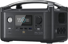 Load image into Gallery viewer, EF ECOFLOW RIVER 288Wh Portable Power Station,3 x 600W(Peak 1200W) AC Outlets &amp; LED Flashlight, Fast Charging Silent Solar Generator (Solar Panel Optional) for Emergencies Home Outdoor Camping RV
