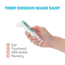 Load image into Gallery viewer, Infrared Thermometer 3-in-1 Ear, Forehead + Touchless for Babies, Toddlers, Adults, and Bottle Temperatures by Frida Baby
