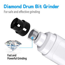 Load image into Gallery viewer, Casfuy Dog Nail Grinder Upgraded - Professional 2-Speed Electric Rechargeable Pet Nail Trimmer Painless Paws Grooming &amp; Smoothing for Small Medium Large Dogs &amp; Cats (White)
