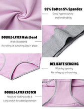 Load image into Gallery viewer, POKARLA Women's High Waisted Cotton Underwear Soft Breathable Panties Full Coverage Stretch Briefs Regular &amp; Plus Size(Small）
