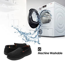 Load image into Gallery viewer, COASIS Men's Moccasin Slipper Memory Foam House Shoe Anti-Slip Sole Indoor Outdoor
