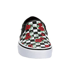 Load image into Gallery viewer, Vans Unisex Asher Slip On Sneaker - Multi Checkeredboard - Black 9.5
