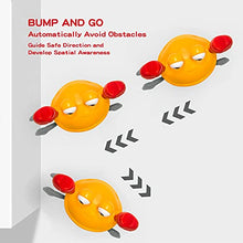 Load image into Gallery viewer, ZONICE Orange Crawling Crab Baby Toy with Music and LED Light Up for Kids, Toddler Interactive Learning Development Toy with Automatically Avoid Obstacles, Build in Rechargeable Battery
