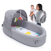 Load image into Gallery viewer, Lulyboo Bassinet To-Go Infant Travel Bed - Baby Lounge Backpack - Combines Crib, Playpen and Changing Station, Metro
