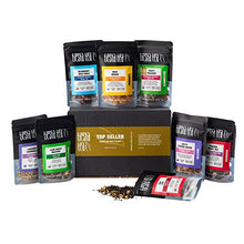 Load image into Gallery viewer, Tiesta Tea Top 8 Favorites Tea Sampler Set, Up to 80 Cups, High to No Caffeine, Hot &amp; Iced Tea, Loose Leaf Tea Variety Pack with Green, Herbal, Black &amp; Chai Tea, 8 Sample Pouches
