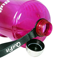 Load image into Gallery viewer, BuildLife 1 Gallon Water Bottle Motivational Fitness Workout with Time Marker/Drink More Daily/Clear BPA Free/Large 128OZ Capacity Throughout The Day(Purple,1 Gallon)
