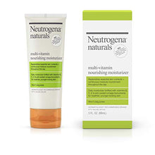 Load image into Gallery viewer, Neutrogena Naturals Multi-Vitamin Nourishing Daily Face Moisturizer with Antioxidant Bionutrients &amp; Vitamins B, C &amp; E, Non-Comedogenic &amp; Sulfate-, Paraben-, Phthalate- &amp; Dye-Free, 3 fl. oz
