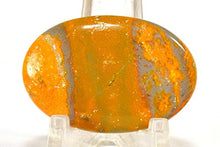 Load image into Gallery viewer, 35mm 35 Carat Bumble Bee Jasper Cabochon Natural Sparkling Crystal Pendant Polished Mineral Gemstone Medallion - Indonesia
