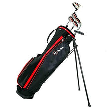 Load image into Gallery viewer, Ram Golf SGS Mens Right Hand Golf Clubs Set with Stand Bag - Steel Shafts
