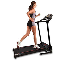 Load image into Gallery viewer, SereneLife SLFTRD18 - Smart Folding Compact Treadmill with Downloadable App &amp; Bluetooth connectivity
