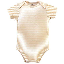 Load image into Gallery viewer, Touched by Nature Unisex Baby Organic Cotton Bodysuits, Moose 5-Pack, 0-3 Months
