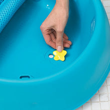 Load image into Gallery viewer, Skip Hop Baby Bath Tub, 3-Stage Smart Sling Tub, Moby, Blue
