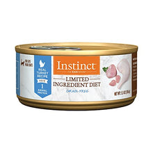 Load image into Gallery viewer, Instinct Limited Ingredient Diet Grain Free Real Turkey Recipe Natural Wet Canned Cat Food by Nature's Variety, 5.5 oz. Cans, Count 12 (Pack of 1)
