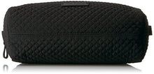 Load image into Gallery viewer, Vera Bradley Women's Microfiber Large Cosmetic Makeup Organizer Bag, Classic Black, One Size
