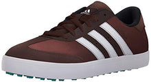 Load image into Gallery viewer, adidas Men's Adicross V Golf Shoe, Brown/White/EQT Green, 11.5 M US
