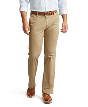Load image into Gallery viewer, Dockers Men's Straight Fit Signature Lux Cotton Stretch Pant, New British Khaki, 34W x 32L
