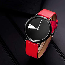 Load image into Gallery viewer, SHENGKE Minimalist Women Watch Ultra-Thin Leather Strap Fashion Quartz Ladies Watches Waterproof reloj de Mujer
