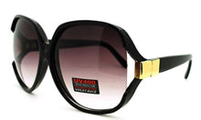 Load image into Gallery viewer, AStyles - Big Huge Oversized Vintage Style Sunglasses Retro Women Celebrity Fashion (Oversized Black)
