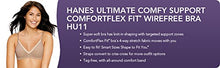 Load image into Gallery viewer, Hanes Women's Ultimate Comfy Support Wirefree, Soft Taupe, Large
