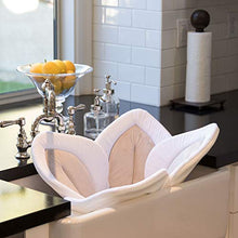 Load image into Gallery viewer, Blooming Bath Lotus Baby Bath Seat - Premium Baby Bathtub, Fits Most Sinks - Newborn &amp; Baby Essentials - Baby Gifts - 33" - Grey/Dark Grey
