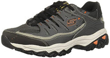 Load image into Gallery viewer, Skechers mens Afterburn M. Fit fashion sneakers, Charcoal, 12 US
