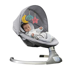 Load image into Gallery viewer, Nova Baby Swing for Infants - Motorized Portable Swing, Bluetooth Music Speaker with 10 Preset Lullabies, Remote Control, Gray - Jool Baby Products
