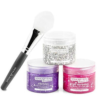 Load image into Gallery viewer, BeDazzled- Firming, Illuminating, Pore Refining Glitter Peel-Off Masks

