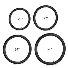Load image into Gallery viewer, 2 Pack Bike Tube with 3 Tire Levers, 20"×1.75/1.95/2.10/2.125 Bicycle Inner Tube Tyres Road MTB Bike Interior Tire Tube Anti Puncture Tube for Bike Bicycle Tire (20”×1.75/2.125)
