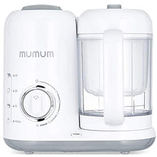 Load image into Gallery viewer, Mumum Baby Food Maker | Blender Grinder Steamer | Defrost, Steam, Cook &amp; Blend with Built in Timer
