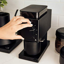 Load image into Gallery viewer, Fellow Ode Brew Grinder - Burr Coffee Grinder Electric - Coffee Bean Grinder with 31 Settings for Drip, French Press &amp; Cold Brew - Small Footprint Electric Grinder - Matte Black

