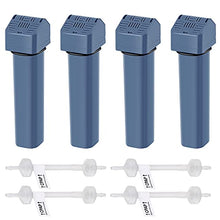 Load image into Gallery viewer, 4 Pack Filter Replacement Kit for SO Clean 2, Cartridge Filter Kit Replacement SC1200, CPAP Filters Including 4 Cartridge Filter and 4 Check Values
