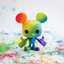 Load image into Gallery viewer, Funko Pop! Disney: Pride - Mickey Mouse (Rainbow), 3.75 inches
