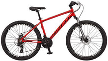Load image into Gallery viewer, Schwinn High Timber ALX Youth/Adult Mountain Bike, Aluminum Frame and Disc Brakes, 26-Inch Wheels, 21-Speed, Red
