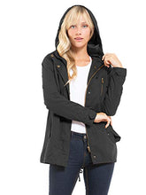 Load image into Gallery viewer, Design by Olivia Women's Military Anorak Safari Hoodie Jacket Army Camo2 S
