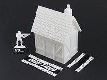 Load image into Gallery viewer, Cottage Bundle, Terrain Scenery for Tabletop 28mm Miniatures Wargame, 3D Printed and Paintable, EnderToys
