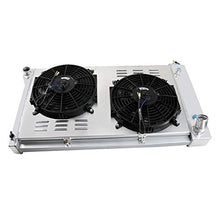 Load image into Gallery viewer, ALLOYWORKS 2 Row All Aluminum Radiator+Fan Shroud For 1967-1972 Chevy C/K/P Pickup Truck 10 20 30 (NEW)
