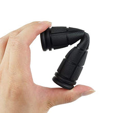 Load image into Gallery viewer, Kasteco 2 Pairs Bicycle Handle Bar Grips Mushroom Grips for BMX/MTB/Road Mountain/Boys and Girls Kids Bikes, Black
