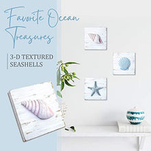 Load image into Gallery viewer, Seashell Wall Decor sets - Rustic Pastels and Coastal Blue
