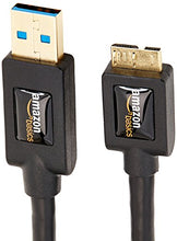 Load image into Gallery viewer, Amazon Basics USB 3.0 Charger Cable - A-Male to Micro-B - 3 Feet (0.9 Meters), Black
