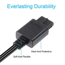 Load image into Gallery viewer, AV Composite Cable - 2.4M 9.5 Feet N64 AV Cable Composite Retro TV Audio Video Standard Cords Wire Cable for Nintendo 64 TV Games HDTV SNES Gamecube GC by FENGWANGLI
