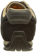 Load image into Gallery viewer, Dockers by Gerli Unisex Low-Top Sneakers, Schwarz Taupe, 11 US Men

