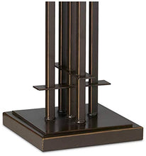 Load image into Gallery viewer, Tiffany Style Table Lamp Art Deco Wrought Iron Bronze Stained Glass for Living Room Family Bedroom Bedside - Franklin Iron Works
