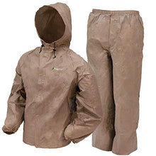 Load image into Gallery viewer, FROGG TOGGS Men's Ultra-Lite2 Waterproof Breathable Protective Rain Suit, Khaki, XX-Large
