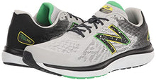 Load image into Gallery viewer, New Balance Men's Fresh Foam 680 V7 Running Shoe, Grey/Black/Lemonade, 9 X-Wide
