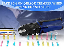 Load image into Gallery viewer, Qibaok 340 PCS Heat Shrink Butt Connectors Waterproof Electrical Wire Connectors Insulated Automotive Butt Connectors
