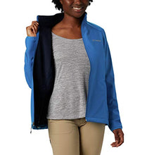 Load image into Gallery viewer, Columbia Women's Kruser Ridge II Softshell, Fathom Blue, Medium
