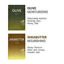 Load image into Gallery viewer, Barulab Sheet Mask, Vegan Facial sheet mask, Korean Face mask, 10pack Assorted Value Pack- Aloe, Cica, Greentea, Olive ,AHA.BHA, Peptide, Sheabuter, Teatree, VitaminC, Hyaluron
