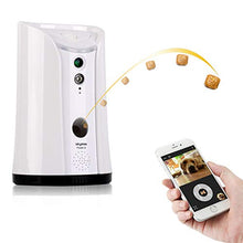 Load image into Gallery viewer, SKYMEE SM-02 Dog Camera Treat Dispenser, WiFi Remote Pet Camera with Two-Way Audio and Night Vision Remote via APP ,Compatible with Alexa
